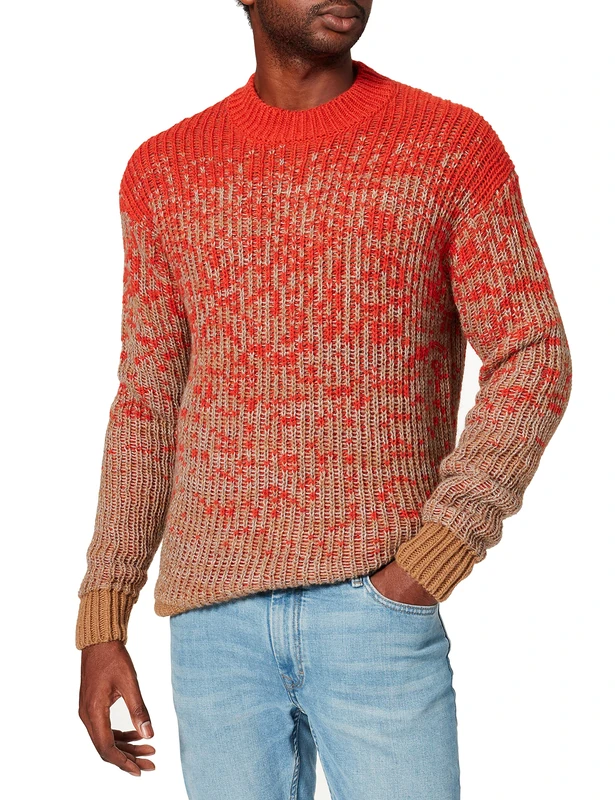 BOSS Men's Kandor Sweater, Medium Beige262, XXXL