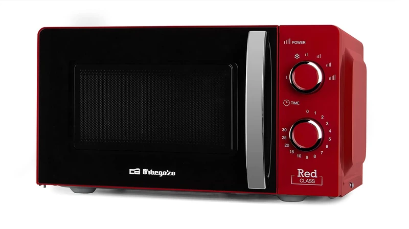 Orbegozo MI 2121 Microwave, 20-Litre Capacity, 6 Power Levels, Timer, Defrosting Program, 700 W, Red