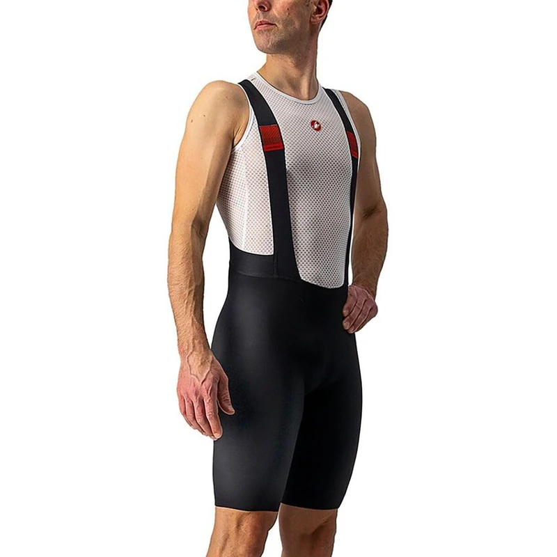CASTELLI 4521002 PREMIO BLACK BIBSHORT Men's Shorts Black White S