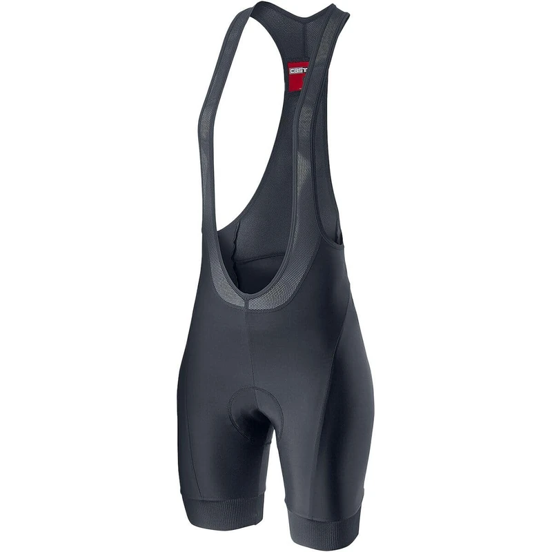 CASTELLI Prima Bibshort Women's Shorts, Dark Steel Blue/Brilliant Pink, S