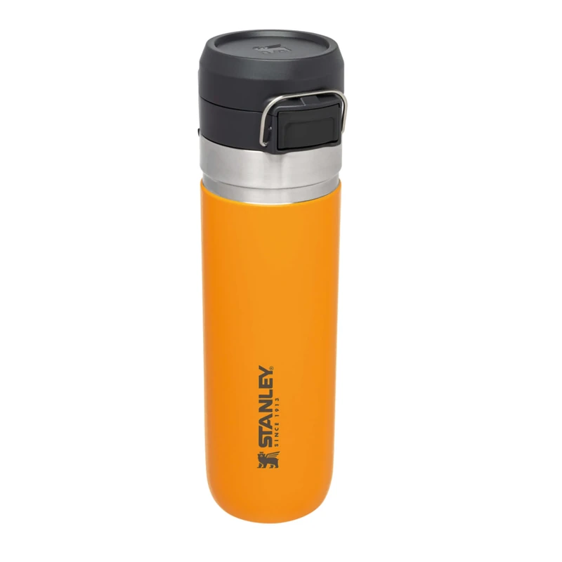 Stanley Quick Flip 0.71L Steel Bottle - 12h Cold, Leakproof - Saffron