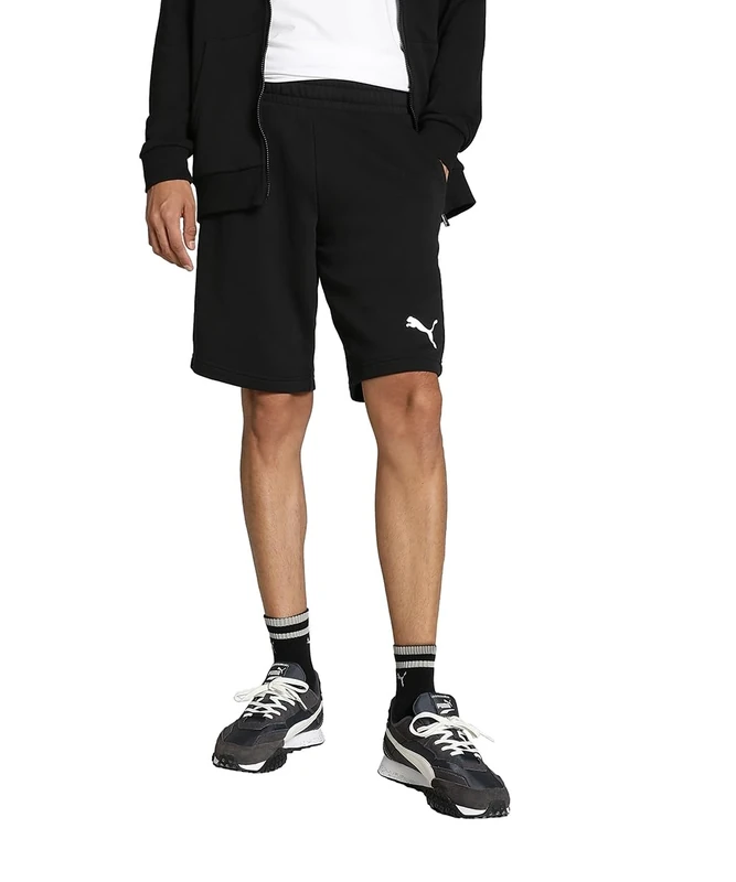 PUMA Men's Ess Shorts Black Cat, S