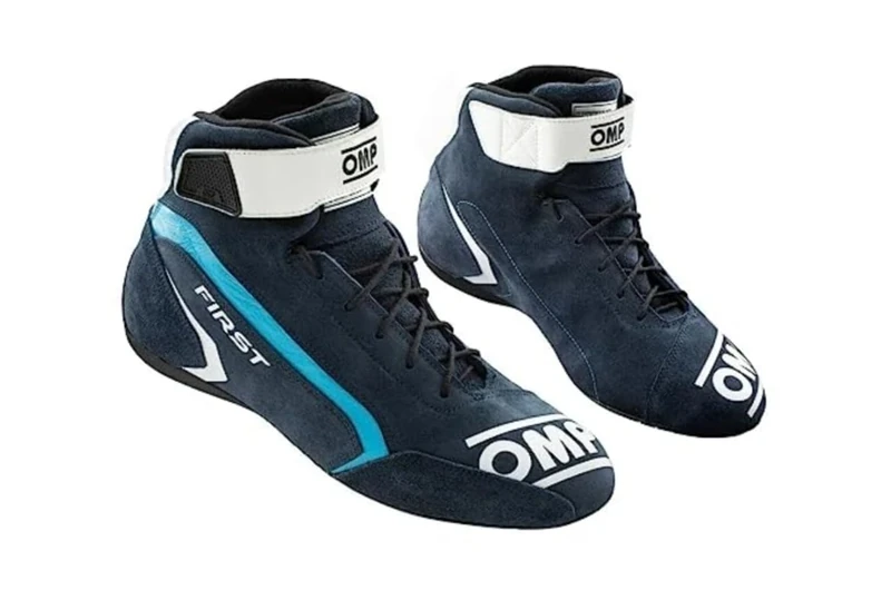 Omp First Race my2021 Blue/Cyan Size 43 Fia 8856-2018, Unisex Adult Boots, Standard, EU