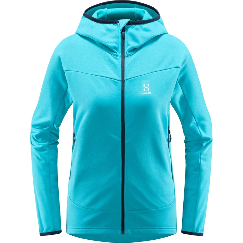 HAGLOFS 604912_4MR FROST MID HOOD Jacket Women's MAUI BLUE Size M