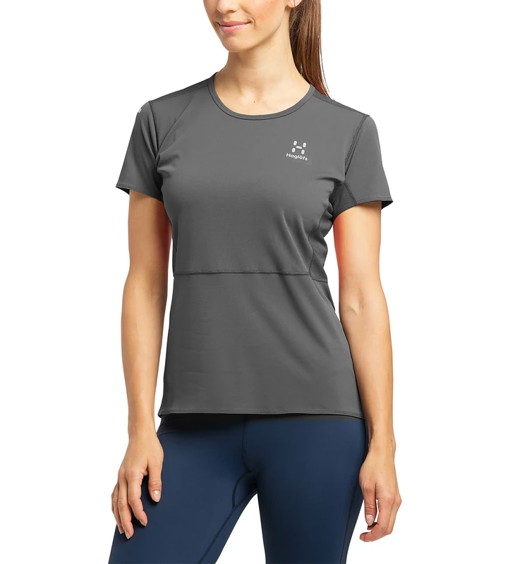 Haglöfs Haglofs 604853_2AT LIM Q Crown TEE T-Shirt Women's Magnetite Size S