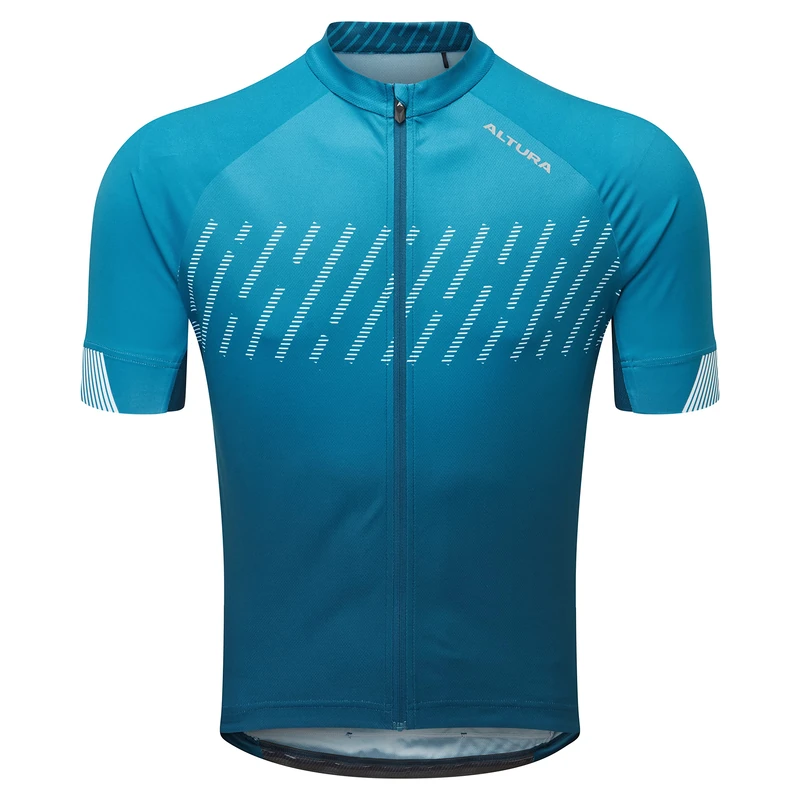 Altura Mens Airstream Shortsleeve Cycling Jersey - Blue - 2X-Large