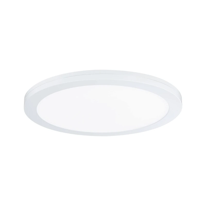 Paulmann 95392 Recessed LED panel luminaire 2in1 Cover-it with motion sensor 330mm round 1x22W Daylight white White matt Plastic Panel lum. 4000K