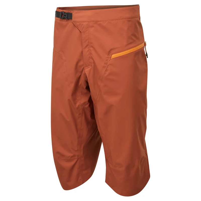Altura Mens Ridge Tier Waterproof MTB Cycling Shorts - Dark Orange - Medium - Image 1