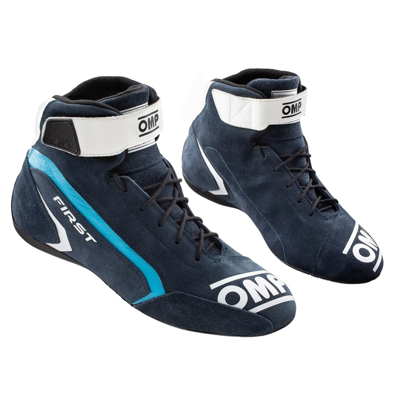 Omp First Race my2021 Blue/Cyan Size 40 Fia 8856-2018, Unisex Adult Boots, Standard, EU