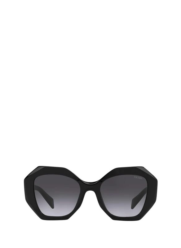 Prada 0pr 16ws Women Sunglasses, black/grey, 53
