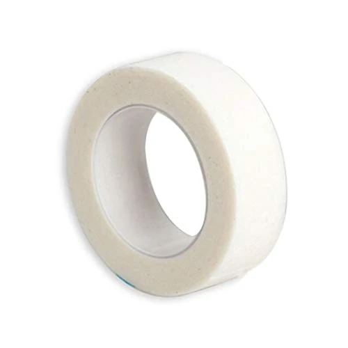 Eyelash Extension Tape, 1 Roll Micropore Medical Tape for Individual Eyelash Extensions, Adhesive Fabric Tape For for Eyelash Extension White