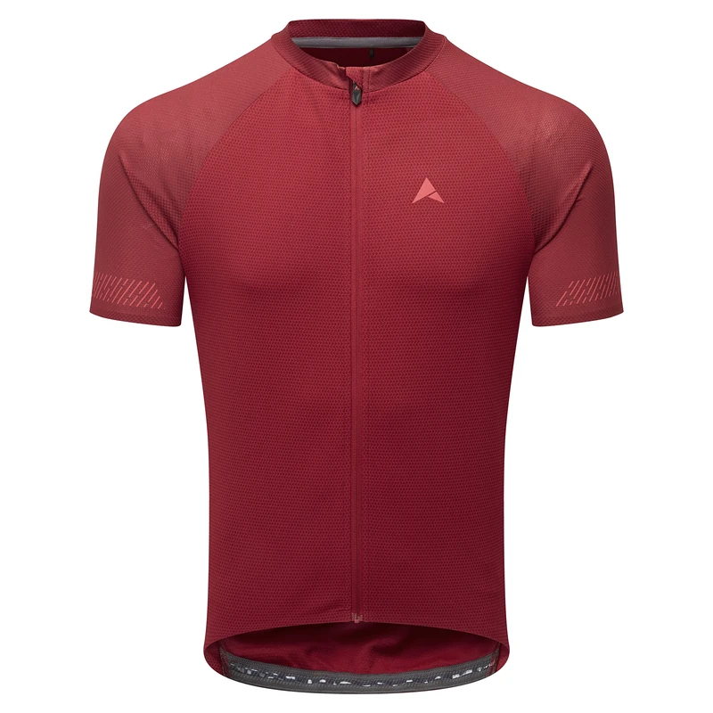 Altura Mens Endurance Shortsleeve Cycling Jersey - Dark Red - Large