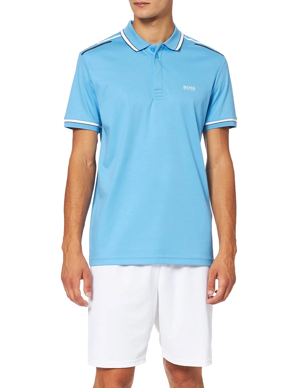 Hugo Boss Men's Polo Shirt, Open Blue495., L
