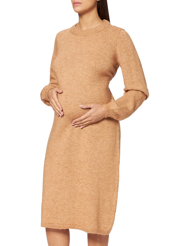 Noppies Women's Dress Ls Hannah, Tan-P810, 10
