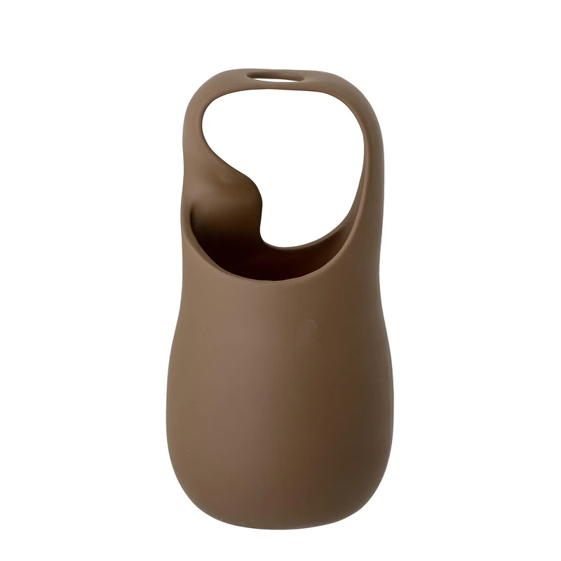 Bloomingville Nicita Brown Ceramic Vase