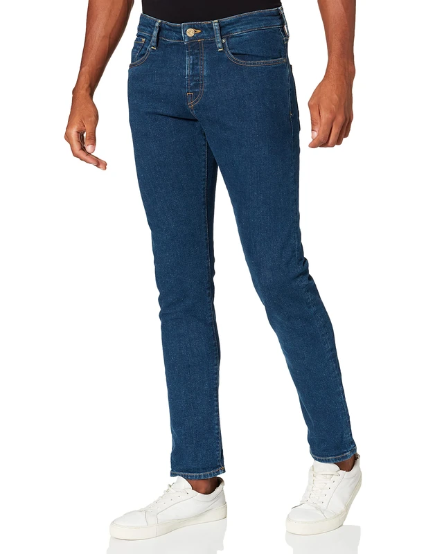 Scotch & Soda Men's Ralston-Regular Skinny Fit Jeans, Enigma Blue 4458, 29 W/34 L - Image 1