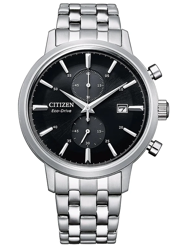 Citizen Men's Chronograph Eco-Drive Watch with Stainless Steel Strap CA7060-88E