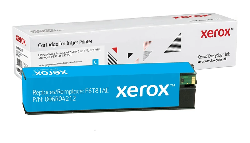 Xerox Everyday Compatible HP 973X F6T81AE Cyan Toner, High Capacity, Remanufactured