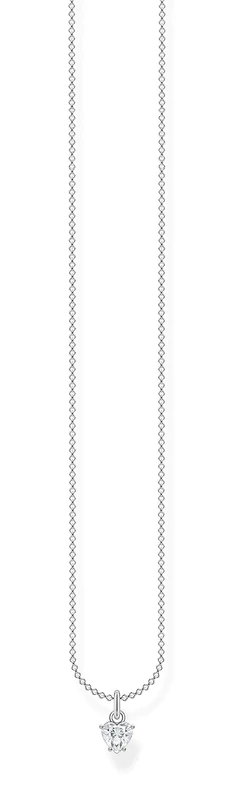 Thomas Sabo Necklace white stone silver 925 Sterling Silver