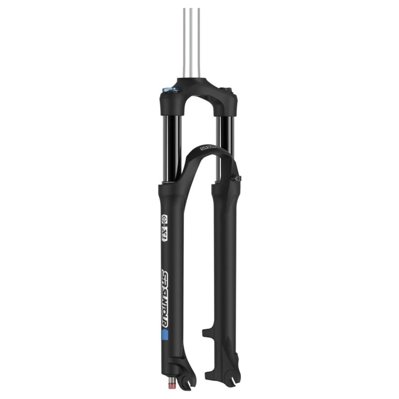 SR Suntour Unisex - Adult Coil Rlr Suspension Fork, Black Aluminium, 27.5