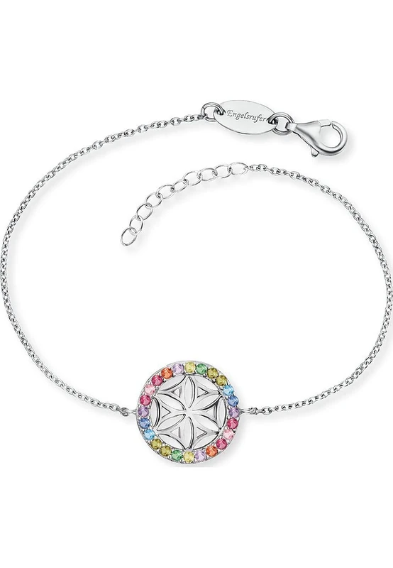 Engelsrufer 32015513 Women's Bracelet 925 Silver with Cubic Zirconia, 17+3cm, Sterling Silver, Cubic Zirconia