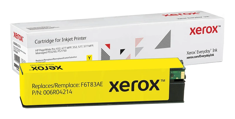 Xerox Everyday Compatible HP 973X F6T83AE Yellow Toner, High Capacity, Remanufactured