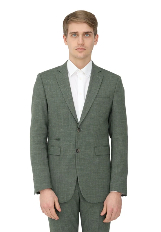 SELECTED HOMME Men's SLHSLIM-Oasis Light Green BLZ B NOOS Blazer, Shadow, 46R