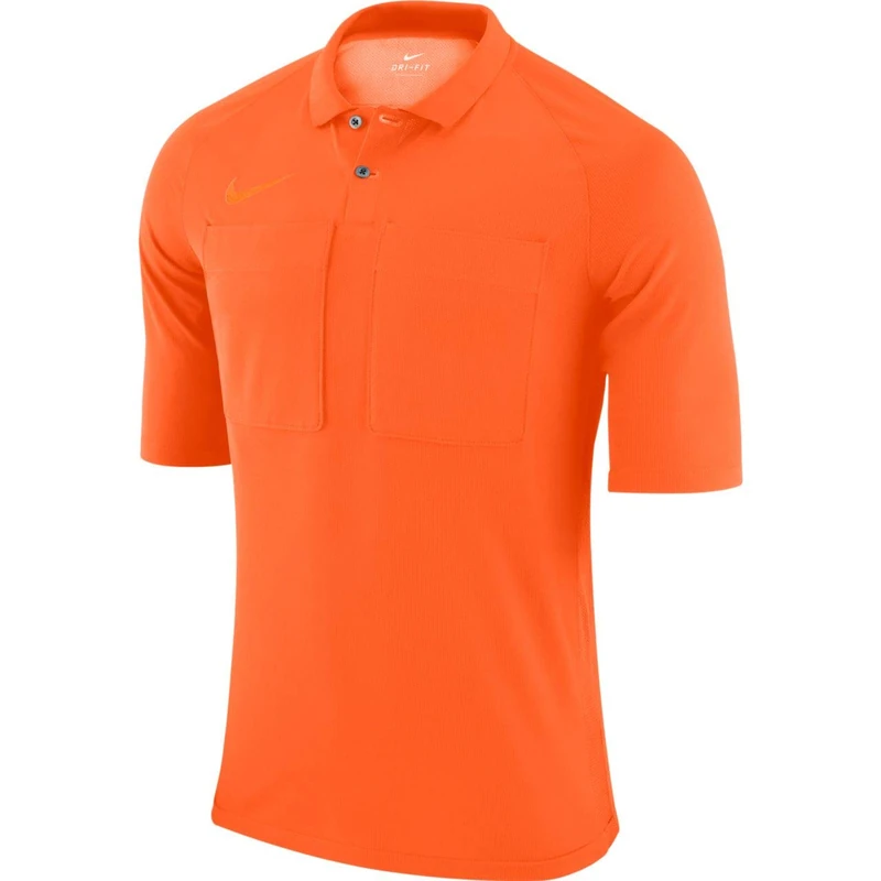 Nike Men's Dry Referee Top S/S Referee Jersey, Mens, AA0735-819, Safety Orange/Total Orange/Safety Orange, XL