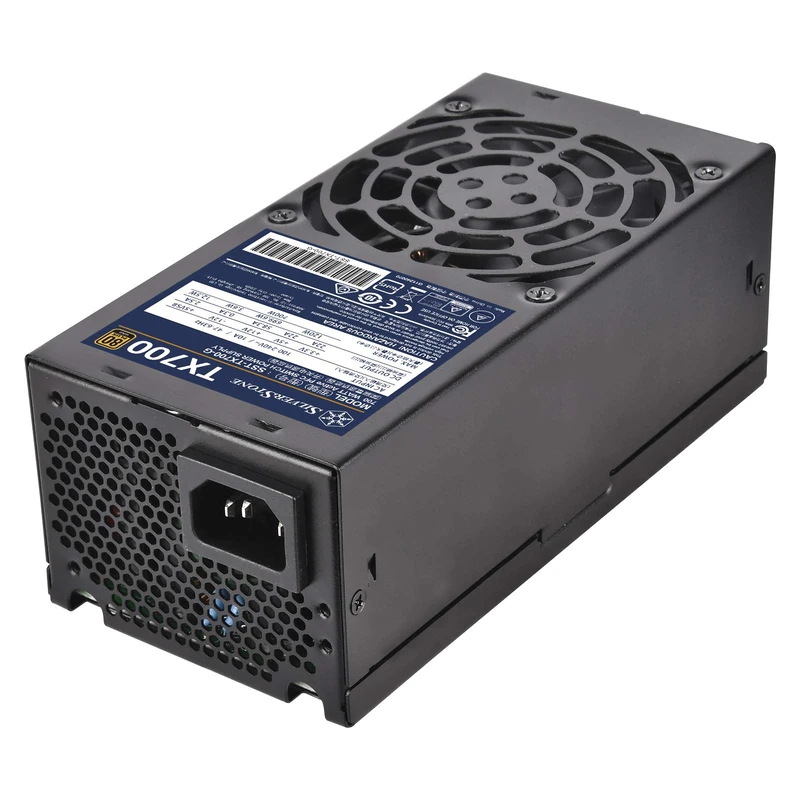 SilverStone Technology TX700 Gold, 80 PLUS Gold 700W TFX power supply, SST-TX700-G