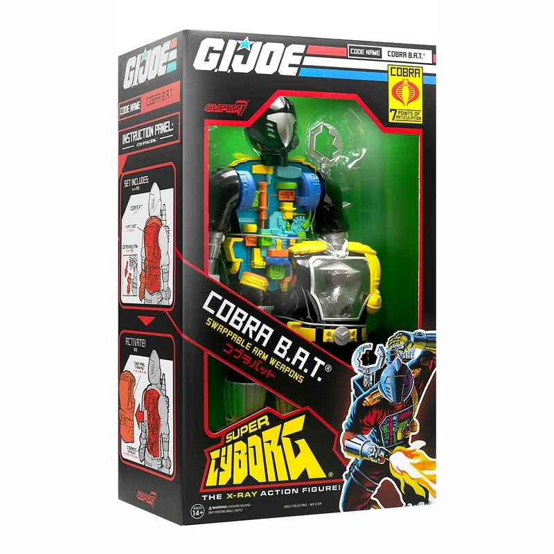 SUPER7 - G.I. Joe Cyborg - Bats (Original)