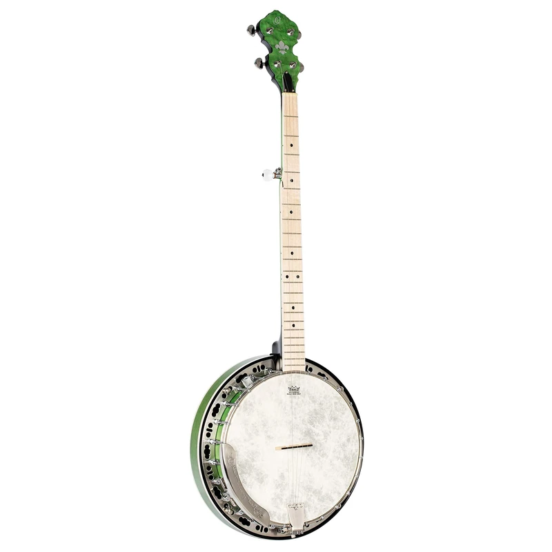ORTEGA Falcon Series Banjo - Transparent Green (OBJE400TGR)