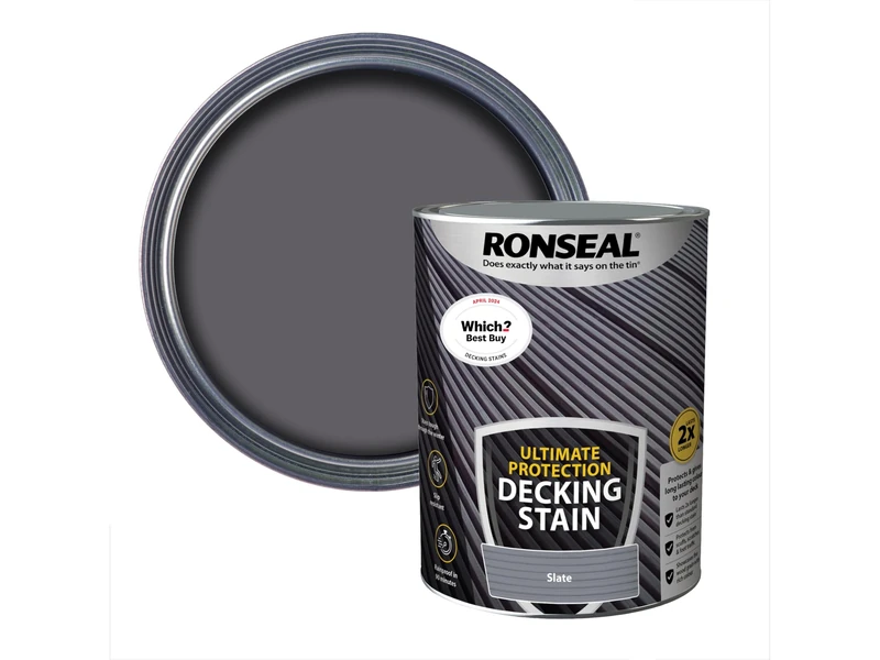Ronseal Ultimate Protection Decking Stain Slate 5L