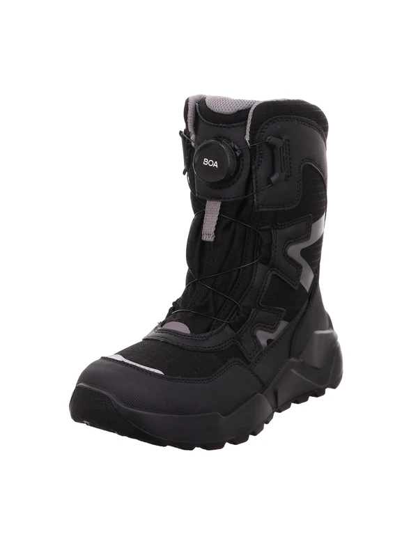 Superfit Boys ROCKET warm gefütterte Gore-Tex Stiefel, SCHWARZ/GRAU 0000