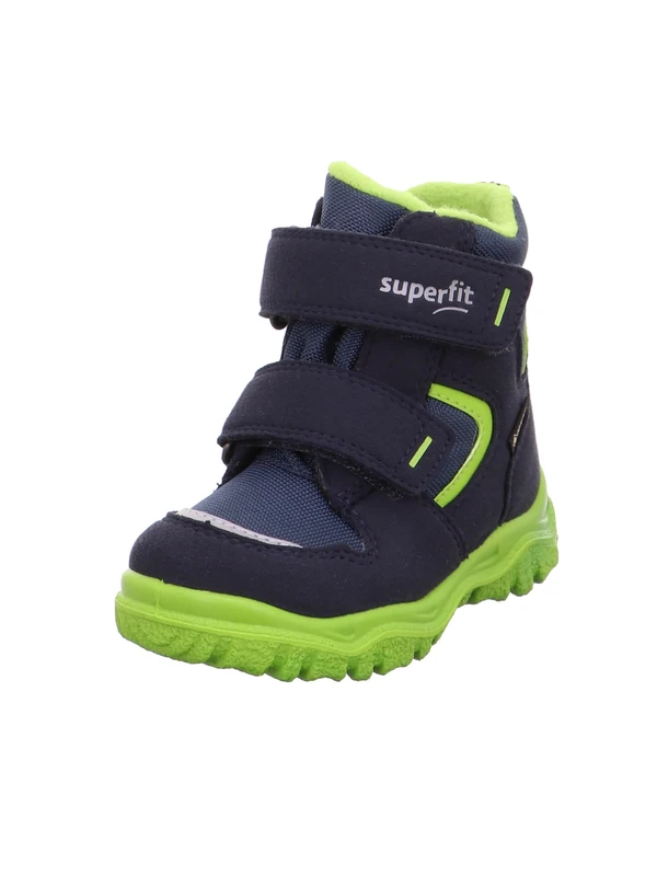 Superfit Husky1 Snow Boots, Blue/Green 8020, 5.5 Child UK (22 EU)