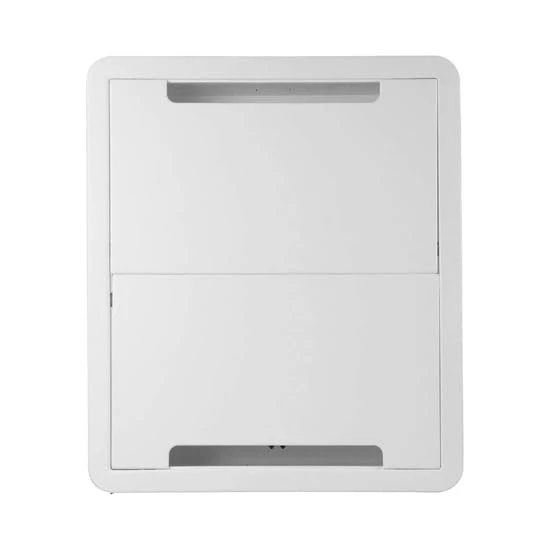 On-Q Legrand 17 Inch Media Enclosure, Electrical Box, Cable Management Box Dual Purpose In Wall Enclosure for TV Device Storage and Media Distribution, Recessed Media Box, White, ENP1700NA