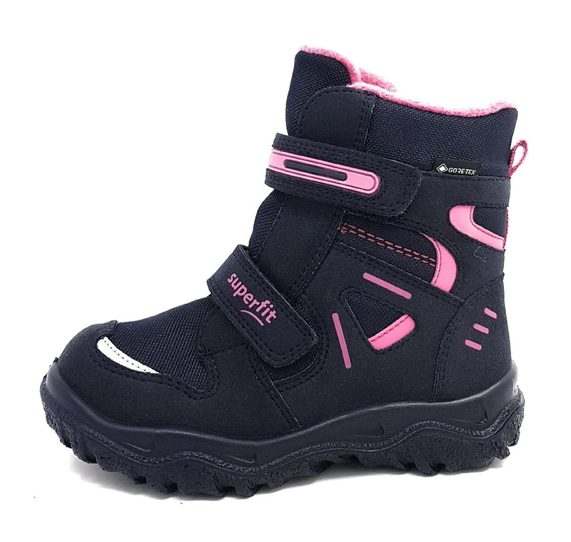 Superfit HUSKY, Snow boot, BLAU/ROSA 8020,