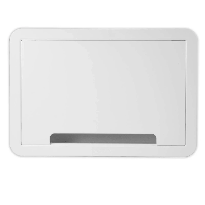 Legrand - OnQ Cable Management, Structured Media Enclosure, in-Wall Enclosure, TV Home Theater Box, Recessed Storage Box, Dual Purpose, 9 Inches, White (ENP0900-NA)