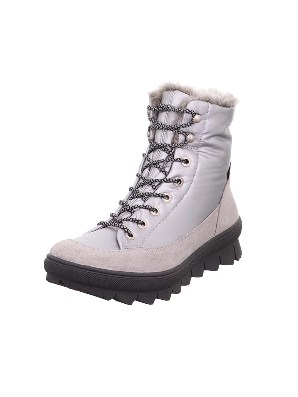Legero Women's NOVARA warm gefütterte Gore-Tex Stiefelette, ALUMINIO (GRAU) 2500