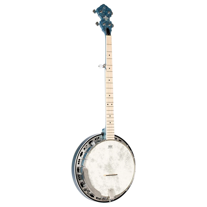 ORTEGA Falcon Series Banjo - Transparent Blue + Gig Bag (OBJE400TBL)