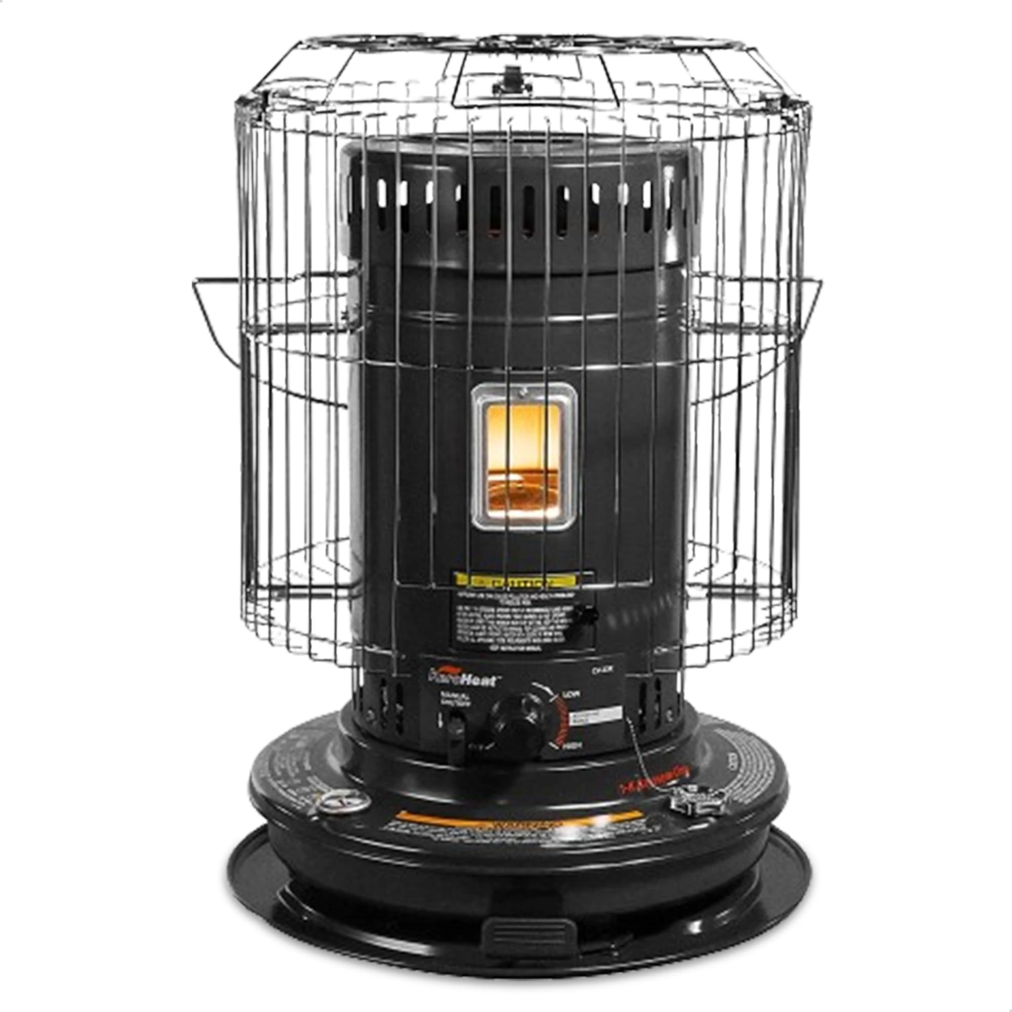 Sengoku Indoor & Outdoor Kerosene Heater, 23,500 BTU, Portable Use, Black - Cordless Heater for Home, Garage, Basement, and Camping