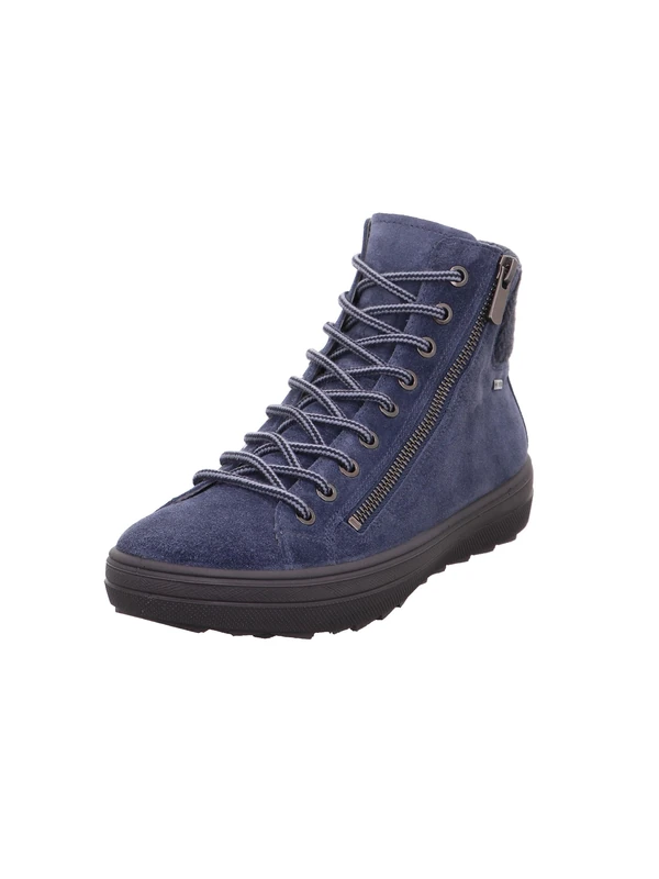 Legero Women's MIRA warm gefütterte Gore-Tex Stiefelette, INDACOX (BLAU) 8600 - Image 1