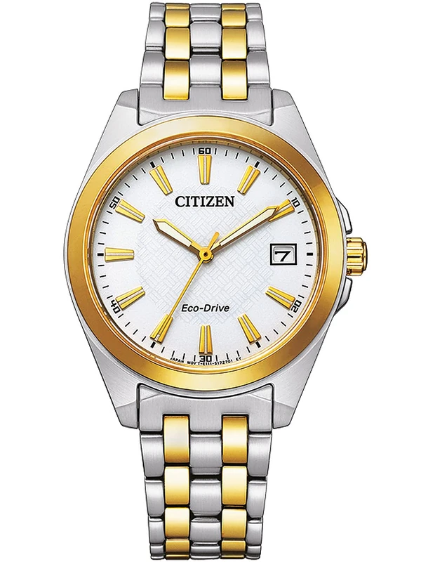 Citizen Women's Analogue Japanese Quartz Watch with Stainless Steel Strap EO1214-82A
