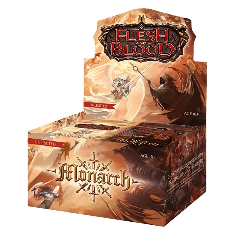 Legend Story Studios | Flesh And Blood TCG: Monarch Booster Pack (Unlimited Edition) | Card Game | Ages 16+ | 2 Players | 10-50 Minutes Playing Time, Multicolor, FAB2101U