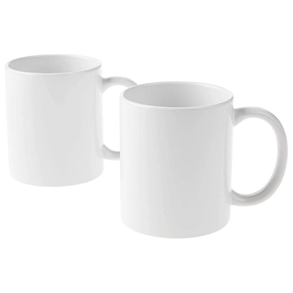 Cricut Blank Mugs White 355ml (12oz) 2 x Infusible Ink Sublimation Mugs for use Mug Press Infusible Ink 2007821