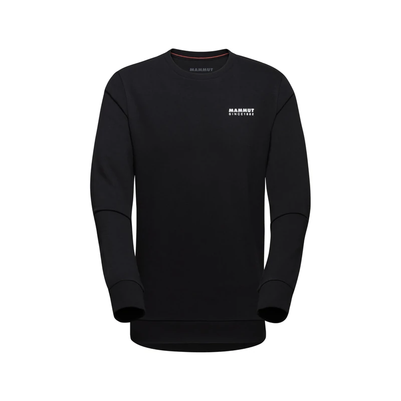 Mammut Core ML Crew Neck Men 1862 | Midlayer Long Sleeve Pullover | Black, L