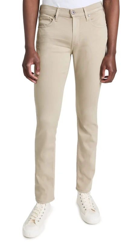 Paige Men's Federal Transcend Slim Straight Fit Pant, Toasted Almond, 31