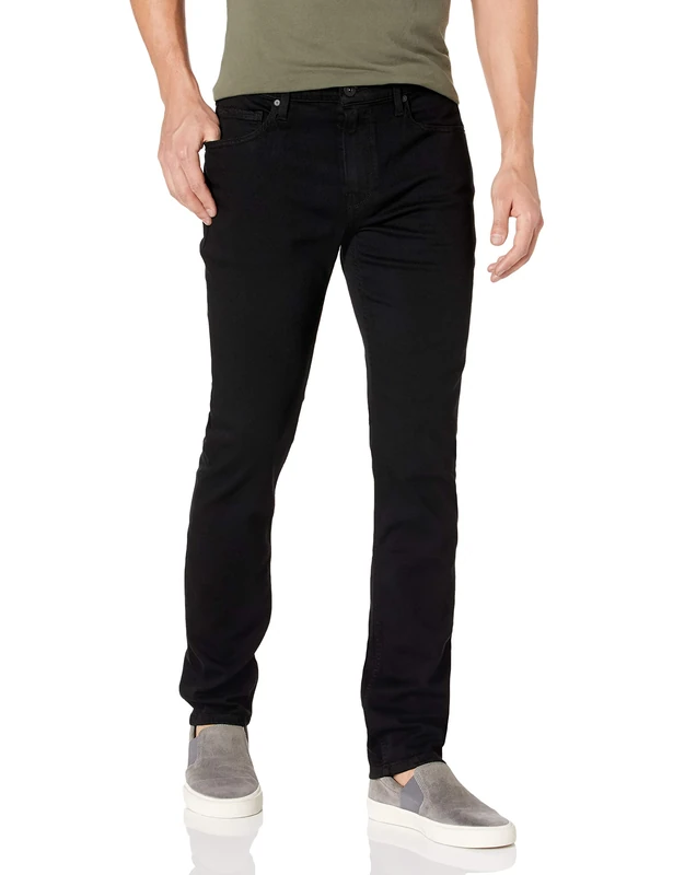 Paige Men's Federal Jeans, Black Shadow, W44