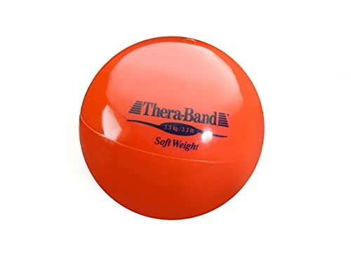 THERABAND Anti-Burst Exercise Ball 55cm Red | Stability Ball for Fitness, Pilates & Balance Exercises - Image 1