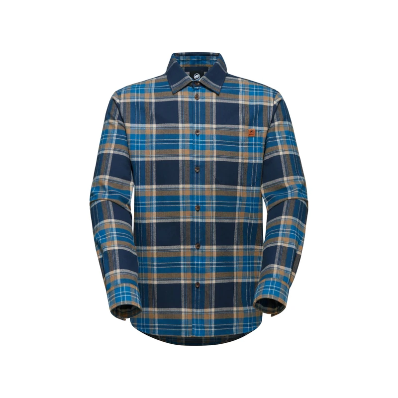 Mammut Trovat Longsleeve Shirt Men Marine-deep ice S