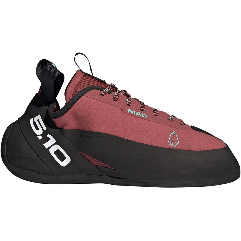 adidas Men's NIAD LACE Sneaker, core Black/Crew red/Acid Mint, 9 UK